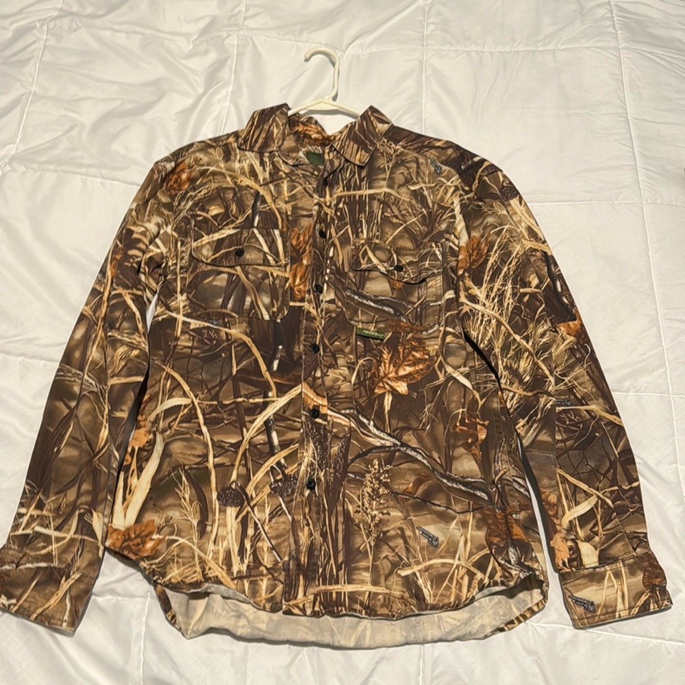 Gander Mountain Camo Button down Long sleeve